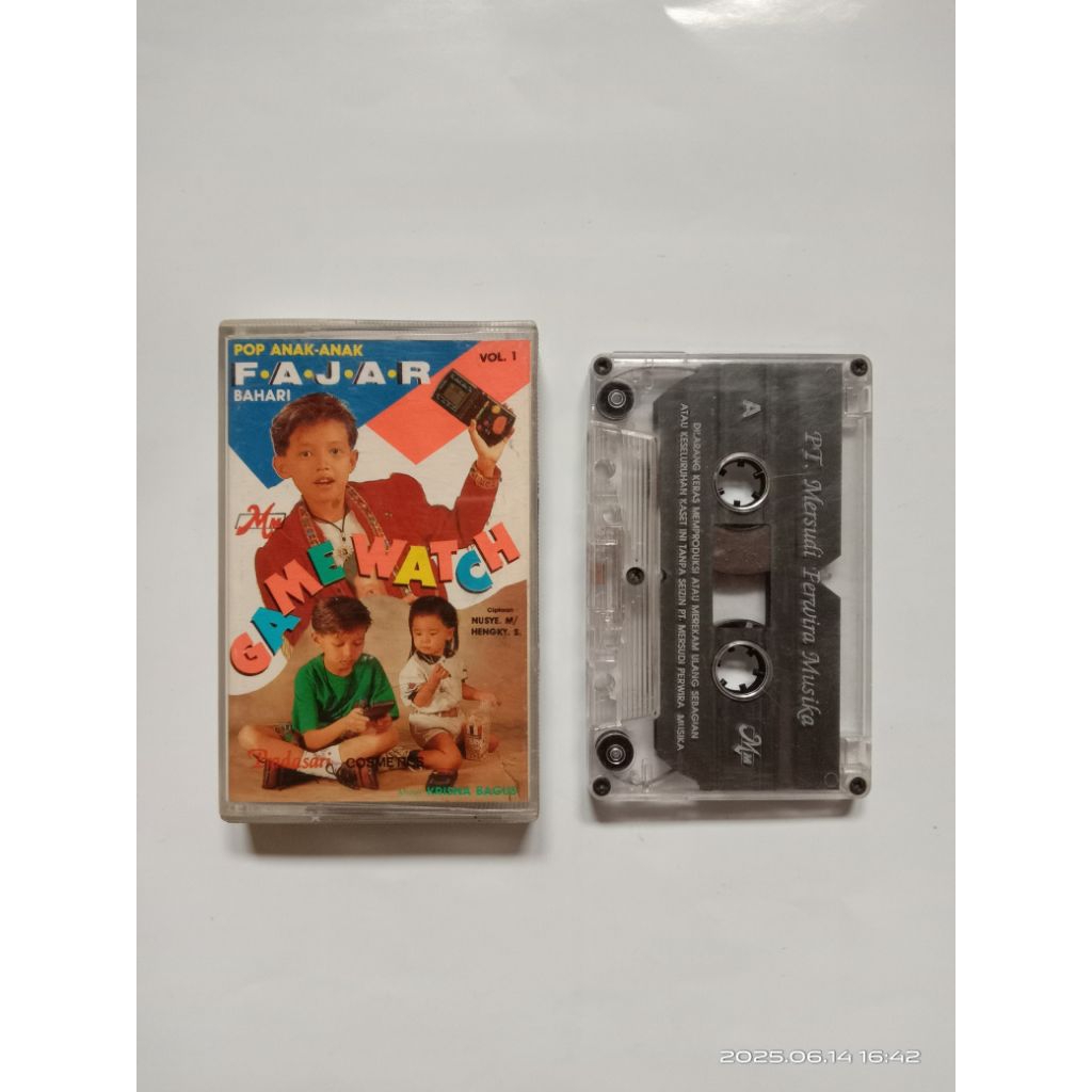 KASET PITA LAGU POP ANAK-ANAK FAJAR BAHARI