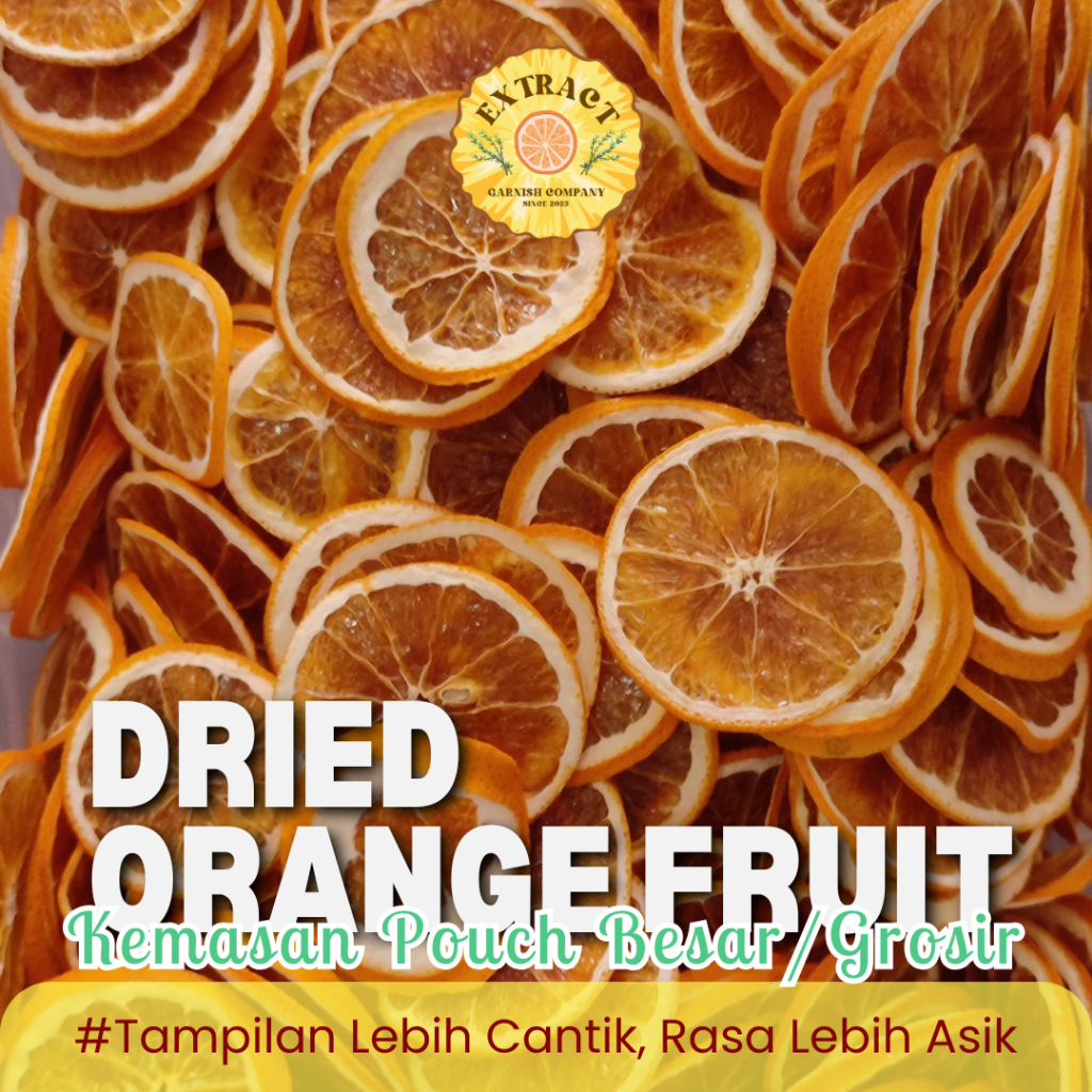 

[BUKAN KERIPIK]PREMIUM DEHYDRATED ORANGE | BUAH KERING KEMASAN GROSIR | DRIED ORANGE | JERUK KERING I INFUSED WATER