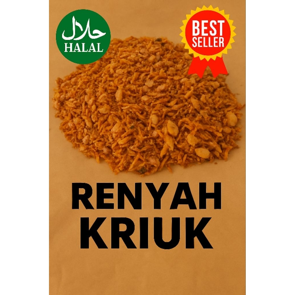 

Bawang goreng campur ubi 1 kg,di jamin rasa Renyah &gurih tanpa pengawet,