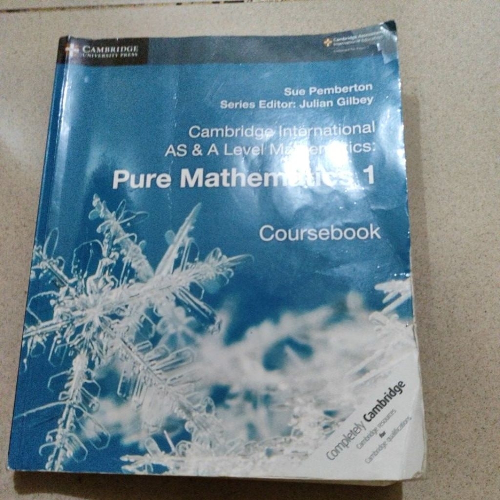 Cambridge A level Pure Math 1 original preloved