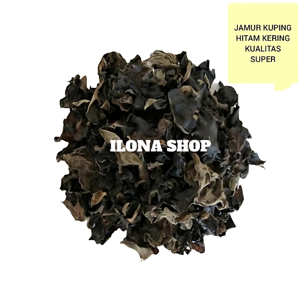 

JAMUR KUPING KERING SUPER 100GR/JAMUR KUPING HITAM TEBAL 100 GR/JAMUR KUPING KERING HITAM PREMIUM