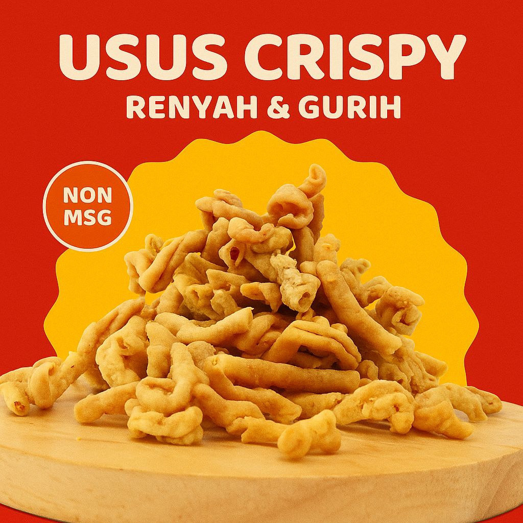 

Usus Crispy Original | gurih | empuk |
