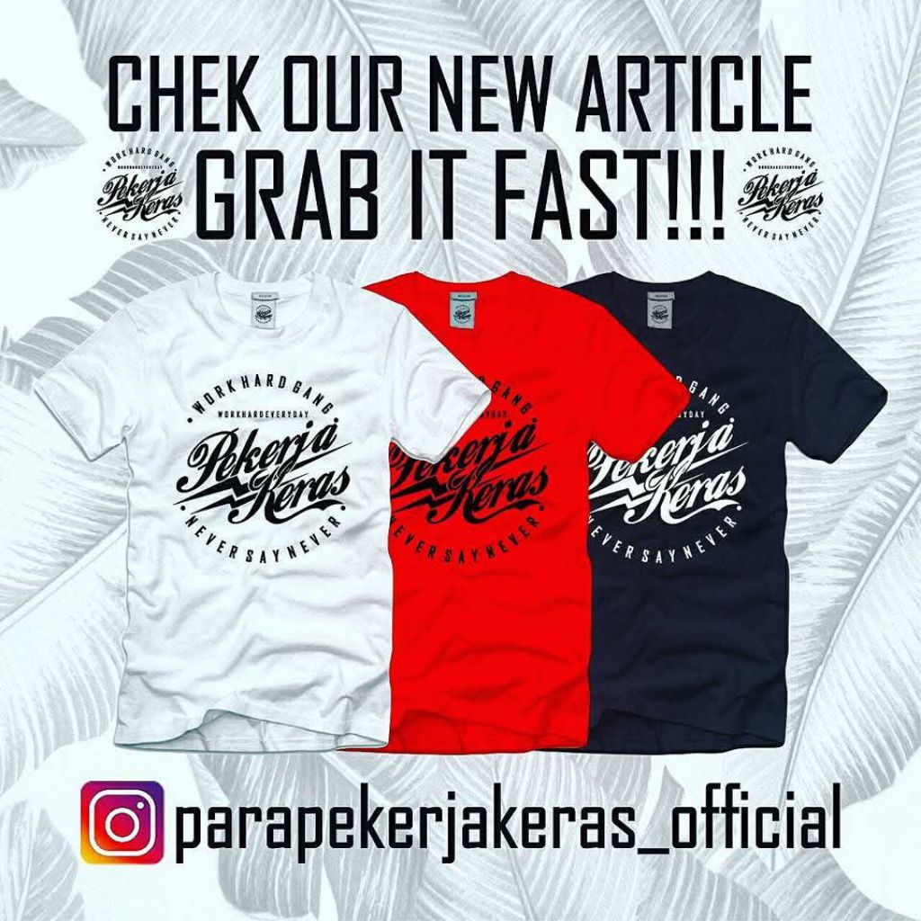 Kaos Pekerja Keras