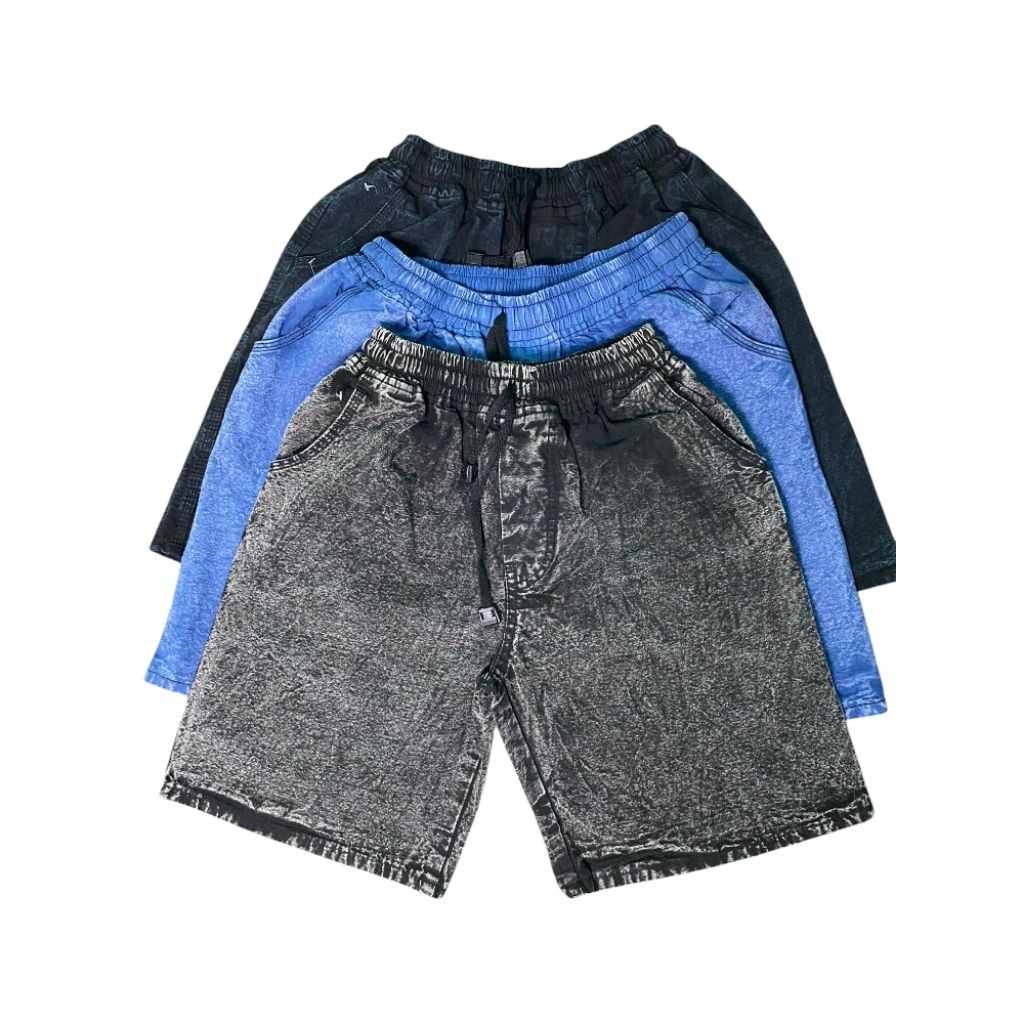 celana kolor pendek jeans pria