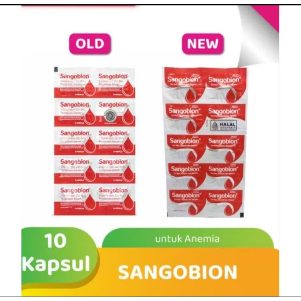 Obat Sangobion (10 Tablet) / Pack