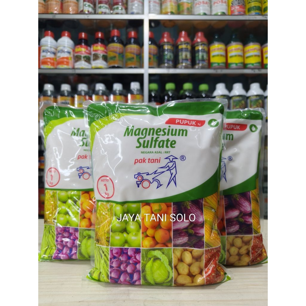 Pupuk Magnesium Sulfate Pak Tani -  1 Kg Kemasan Pabrik