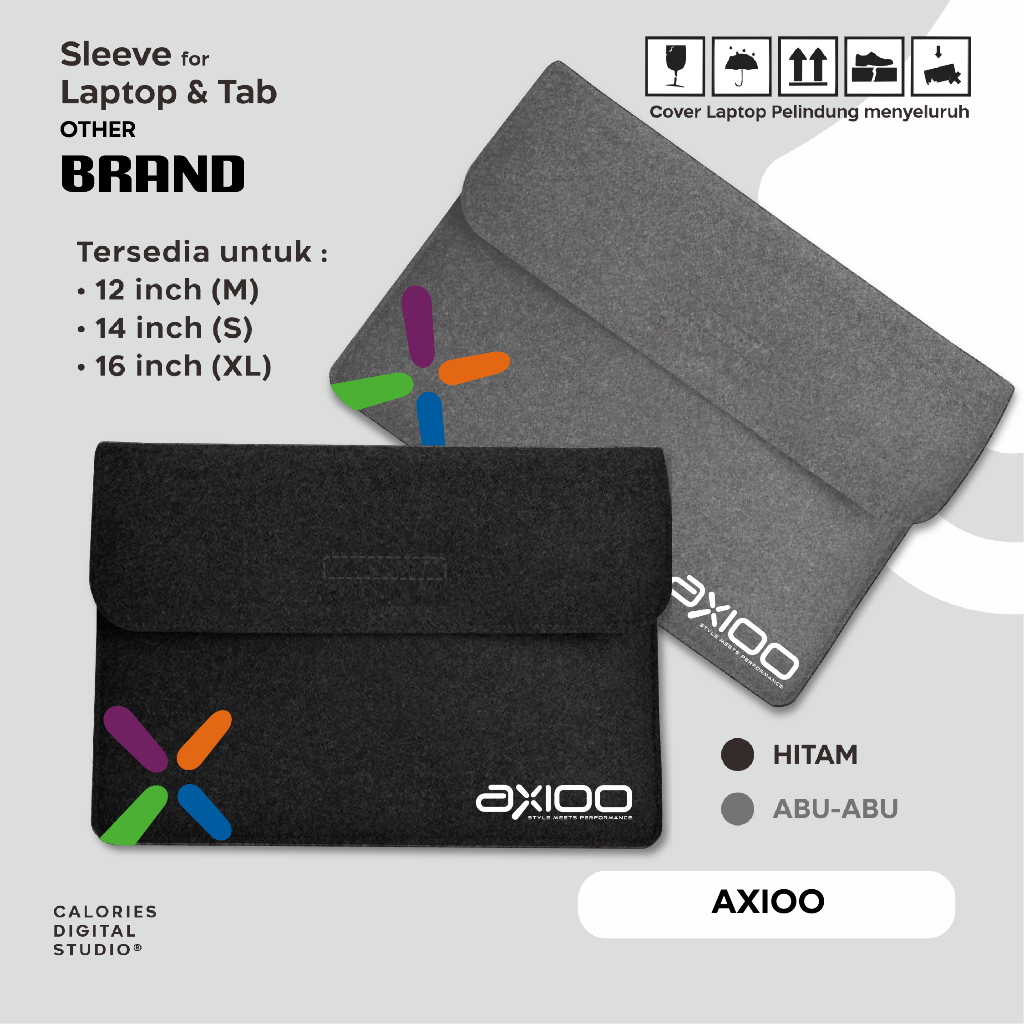 LAPTOP SLEEVE SARUNG LAPTOP HUAWEI INFINIX AXIOO LAPTOP #LSMX