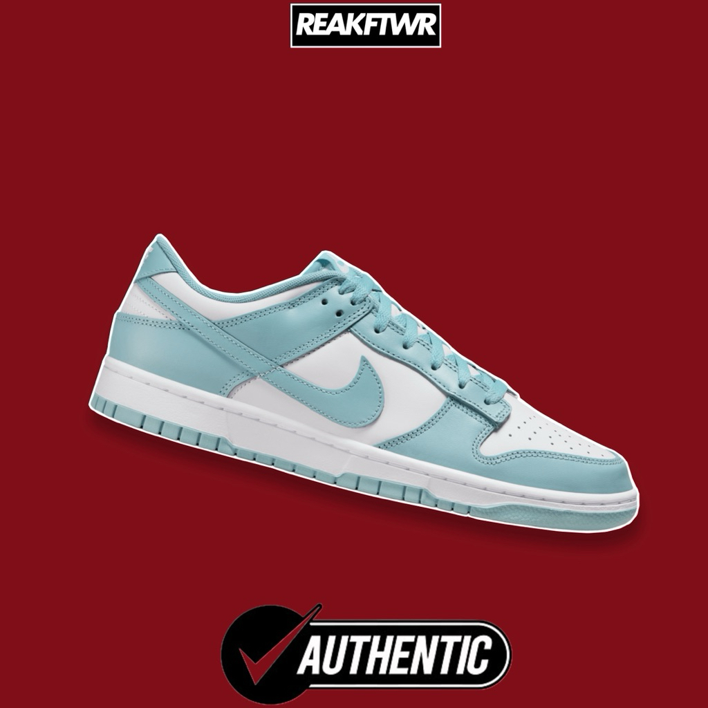 Nike Dunk Low Denim Turquoise Original [DV0833-106] - Sepatu Sneakers Pria Wanita Ori Keren