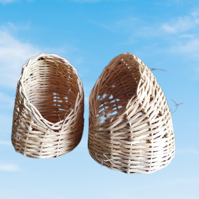 GOWOK ROTAN PENJALIN SARANG BURUNG FINCH KENARI CIBLEK PLECI TEMPAT TERNAK BREEDING BERTELUR BURUNG