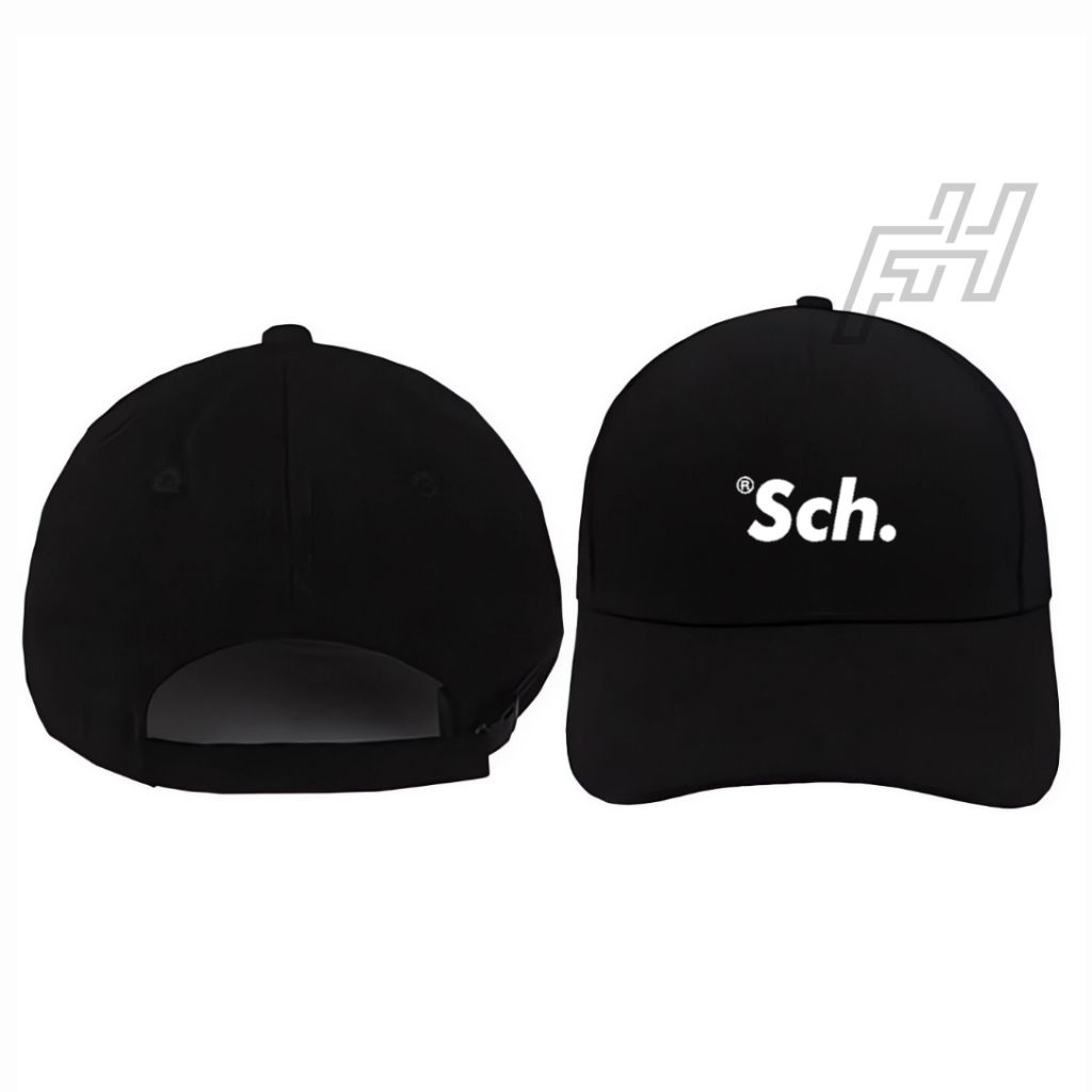 topi baseball distro topi pria/wanita motif sch premium exlusive