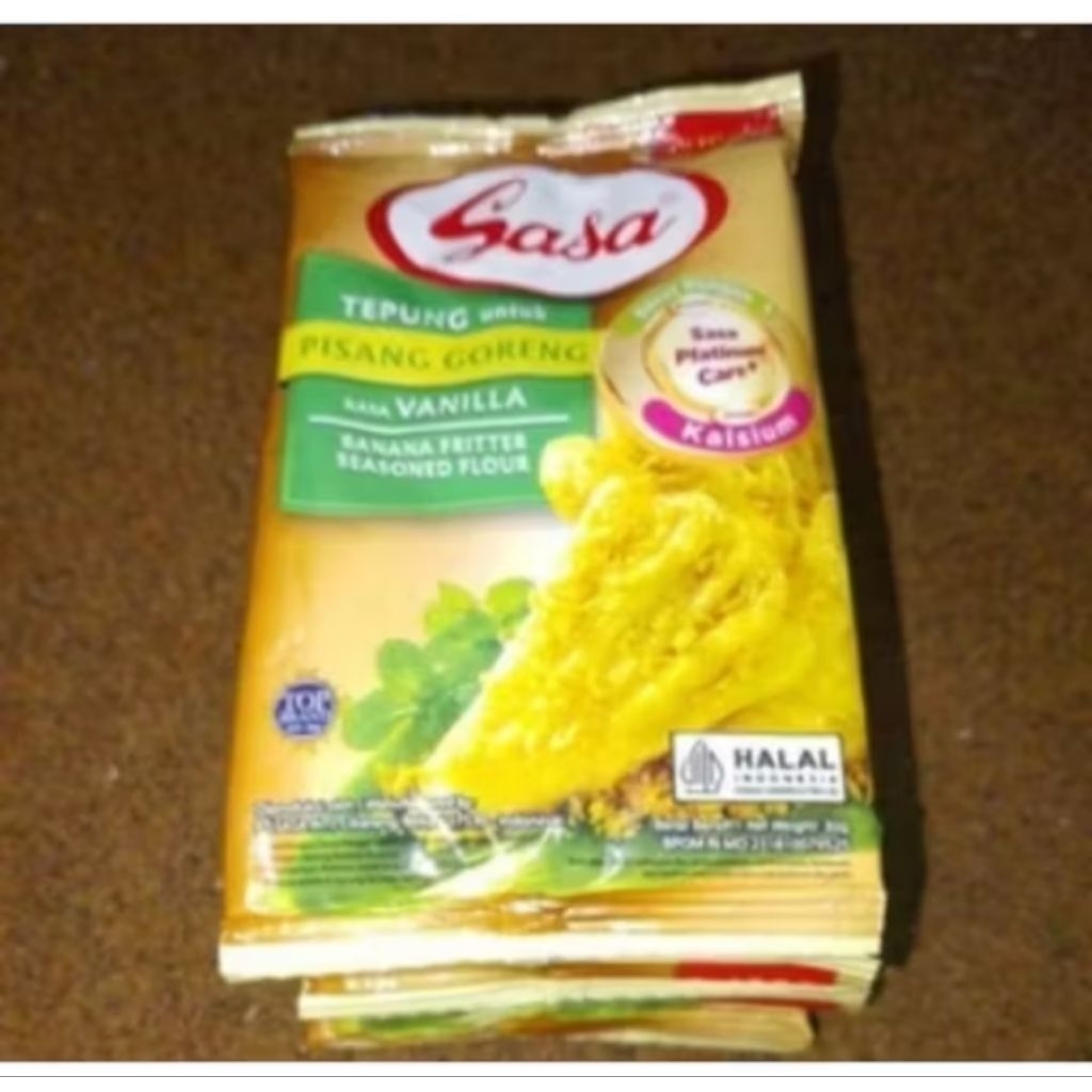 

Tepung Sasa Pisang Goreng 30gr x 10 Pcs