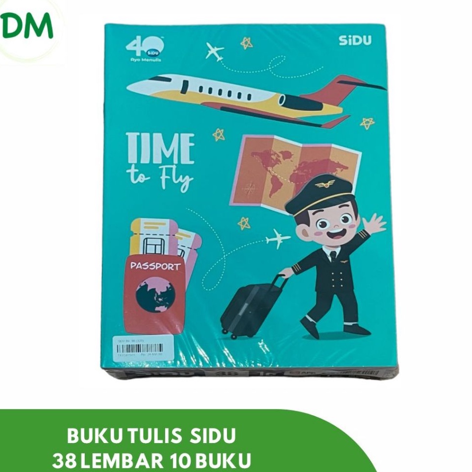 

KODE G33V Buku Tulis Sidu 38 Lembar 1 Buku Bergaris