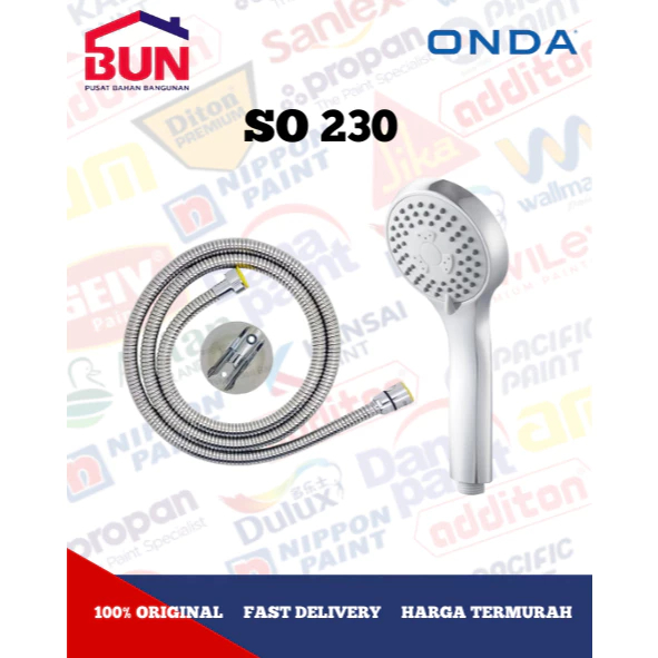 Onda Hand Shower SO 230 / Hand Shower Onda / Shower Mandi SO 230 Onda