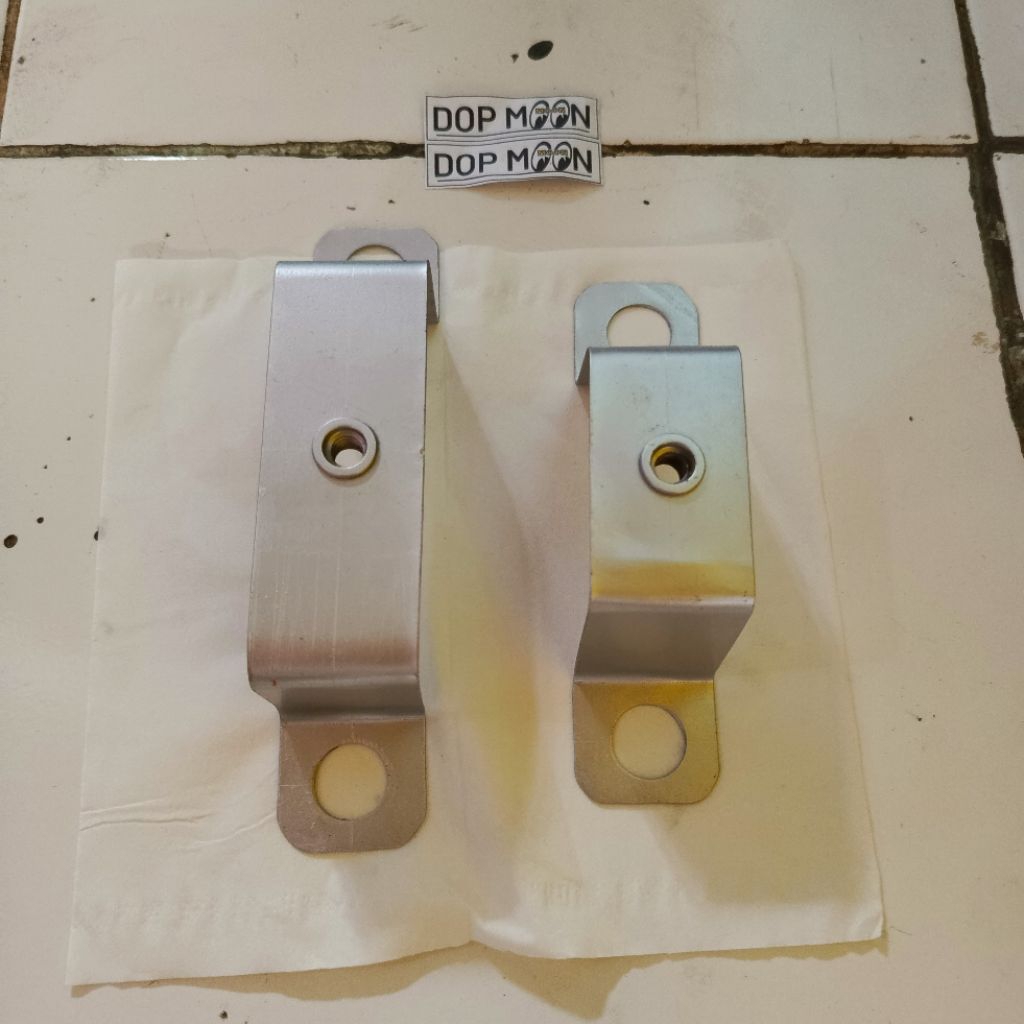 1PCS Dudukan Briket mur tanam M8  Velg kaleng pcd 4x100 dan 4x114 untuk dop almunium 22cm bahan plat