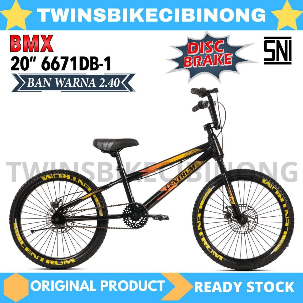 Sepeda BMX 20 Centrum 6671 DISC BRAKE