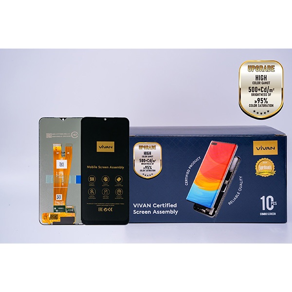 Layar Pengganti VIVAN Realme C3 5 Oppo A11X A31 2020 A5 A9 Fullset LCD Touchscreen Hitam VSA10U