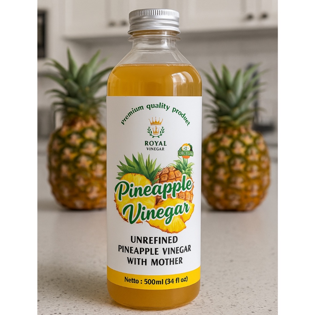 

Cuka Nanas Organic With Mother 500ml Diet Pelangsing Penurun Kolesterol Darting