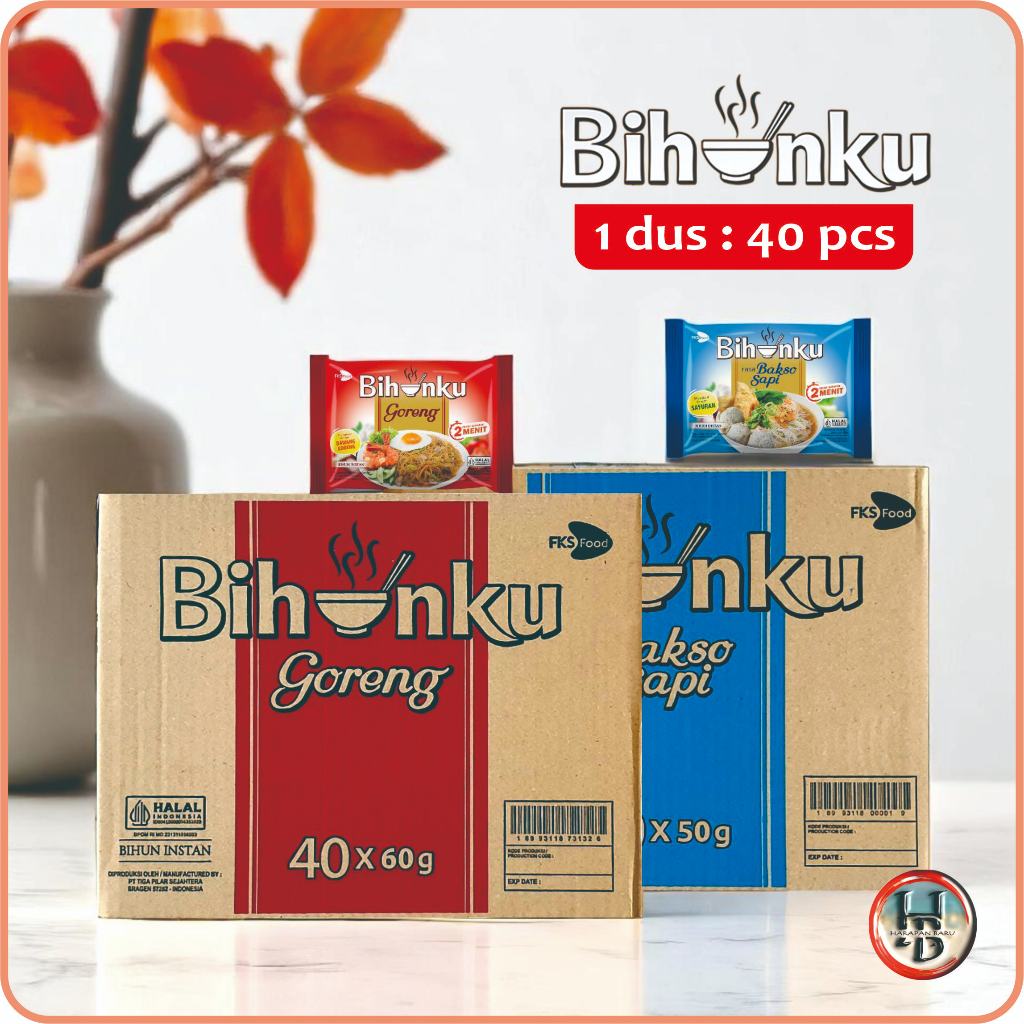 

Cahayadstore Bihunku Mie Aneka Rasa - Kemasa 1 Dus (40Pcs)