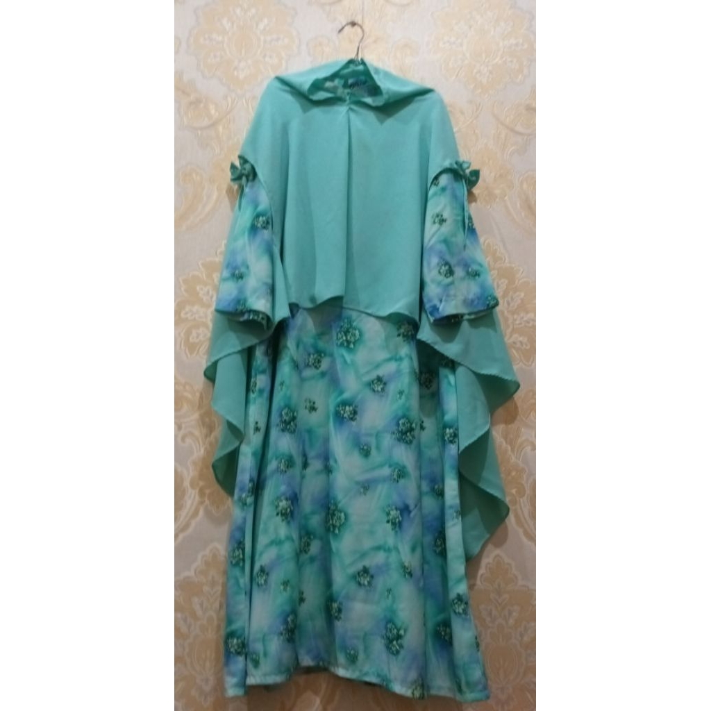 gamis set syari preloved