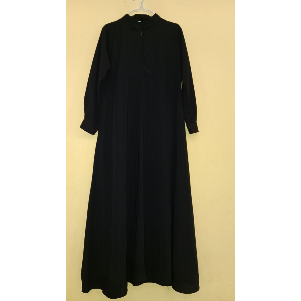 preloved gamis hitam sise S