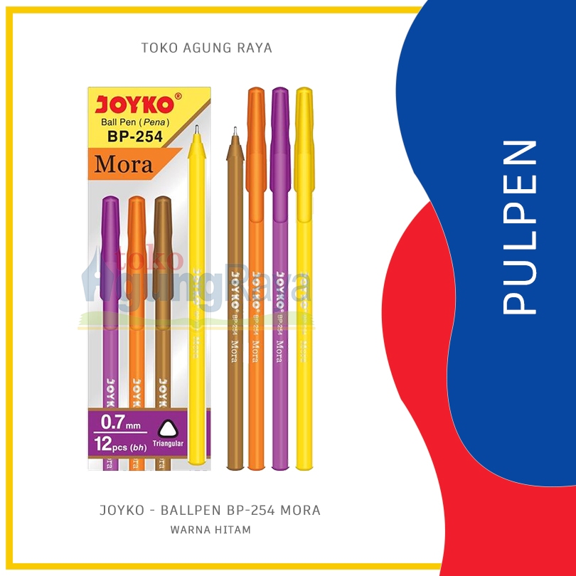 

[12 PCS/LSN] BALLPEN BP-254 MORA JOYKO