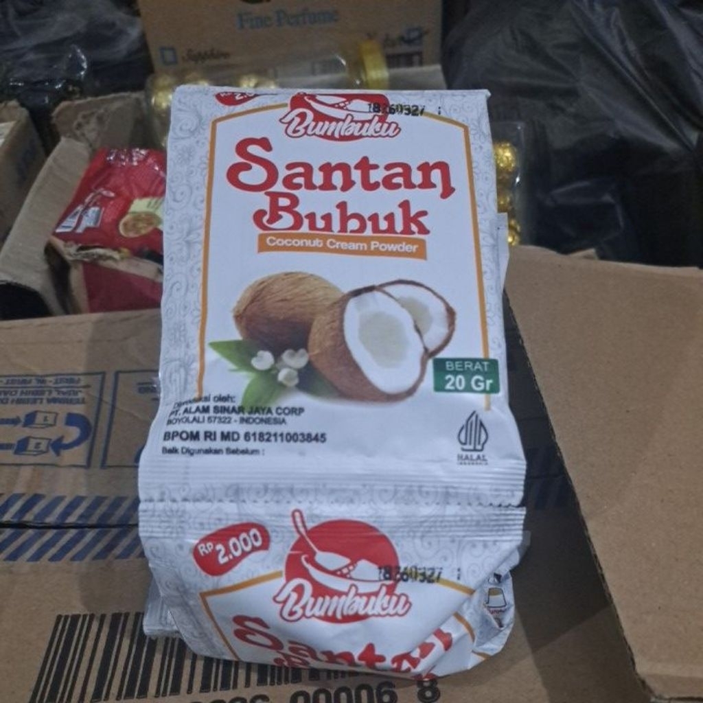 

santan bubuk bumbuku 20gr 1renteng isi 10pcs