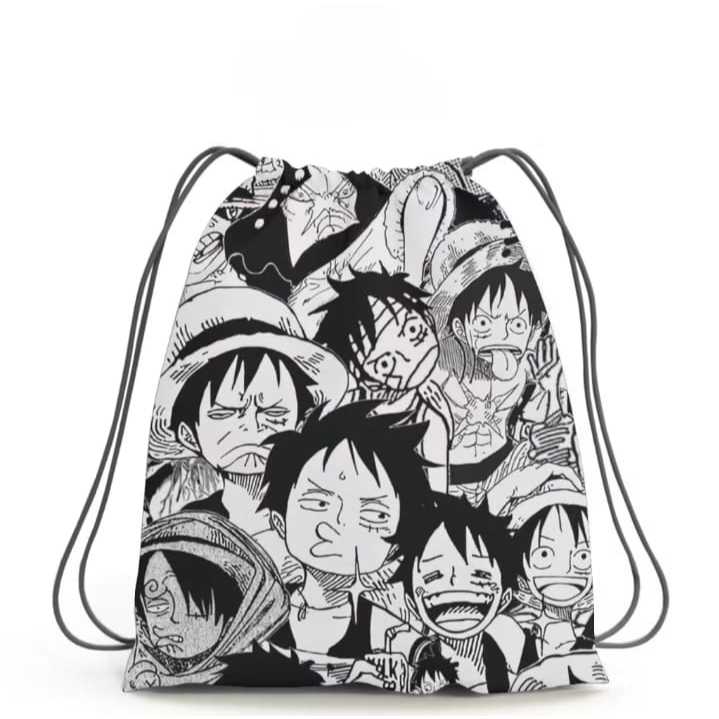 Tas Serut anime onefiece Anti Air Unisex Multifungsi Karakter Keren
