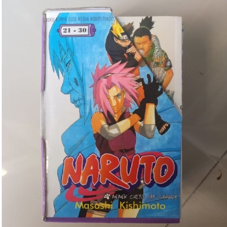 Komik Bundling - Naruto Vol. 21-30 (Second)