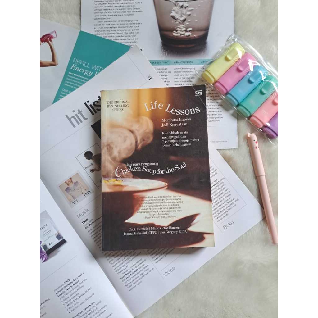 Buku Life Lessons membuat Impian Jadi Kenyataan Jack Canfield dkk
