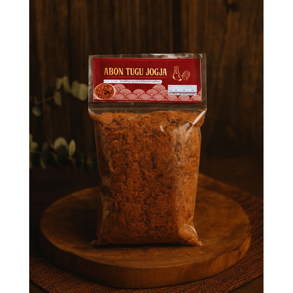 

ABON TUGU JOGJA, DAGING AYAM 100%, PREMIUM, HALAL, 25 GR