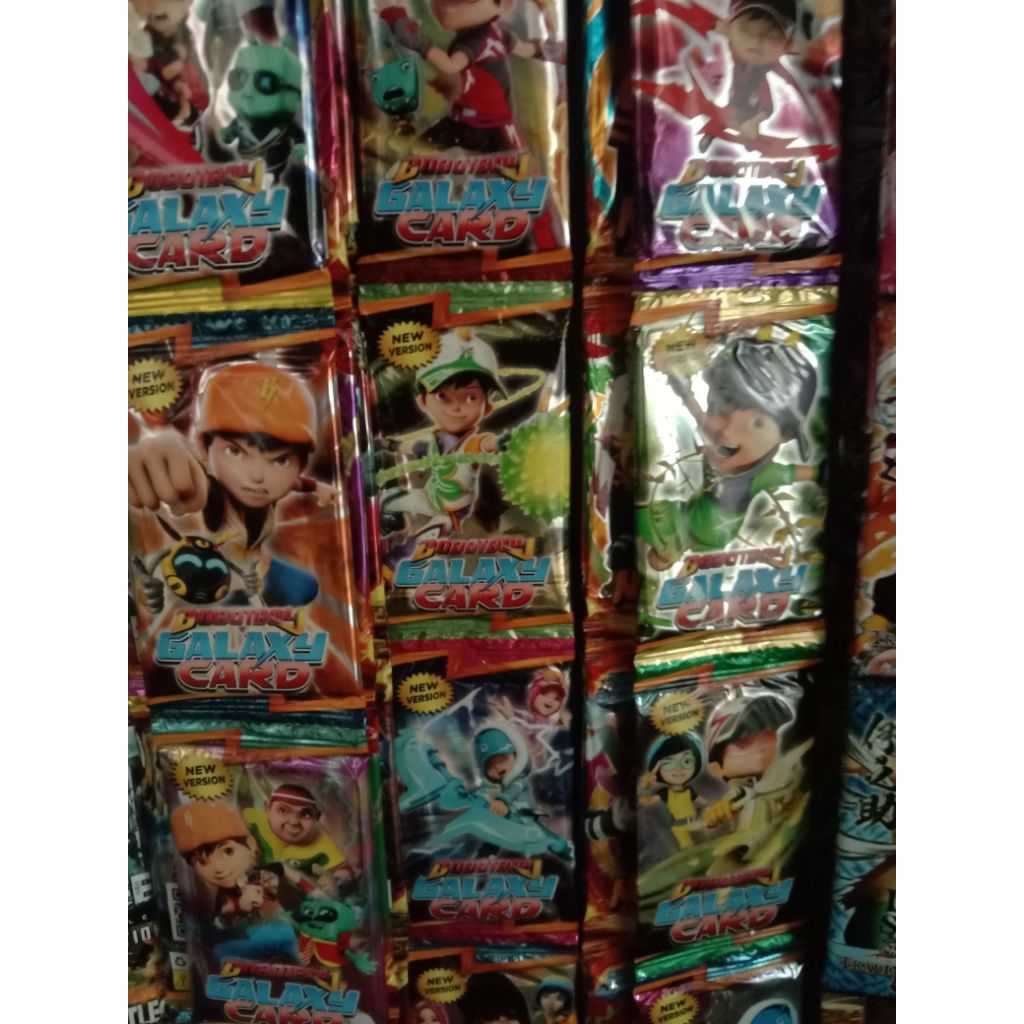 kartu boboiboy galaxy/trading card kartu boboiboy/termurah kartu boboiboy dg