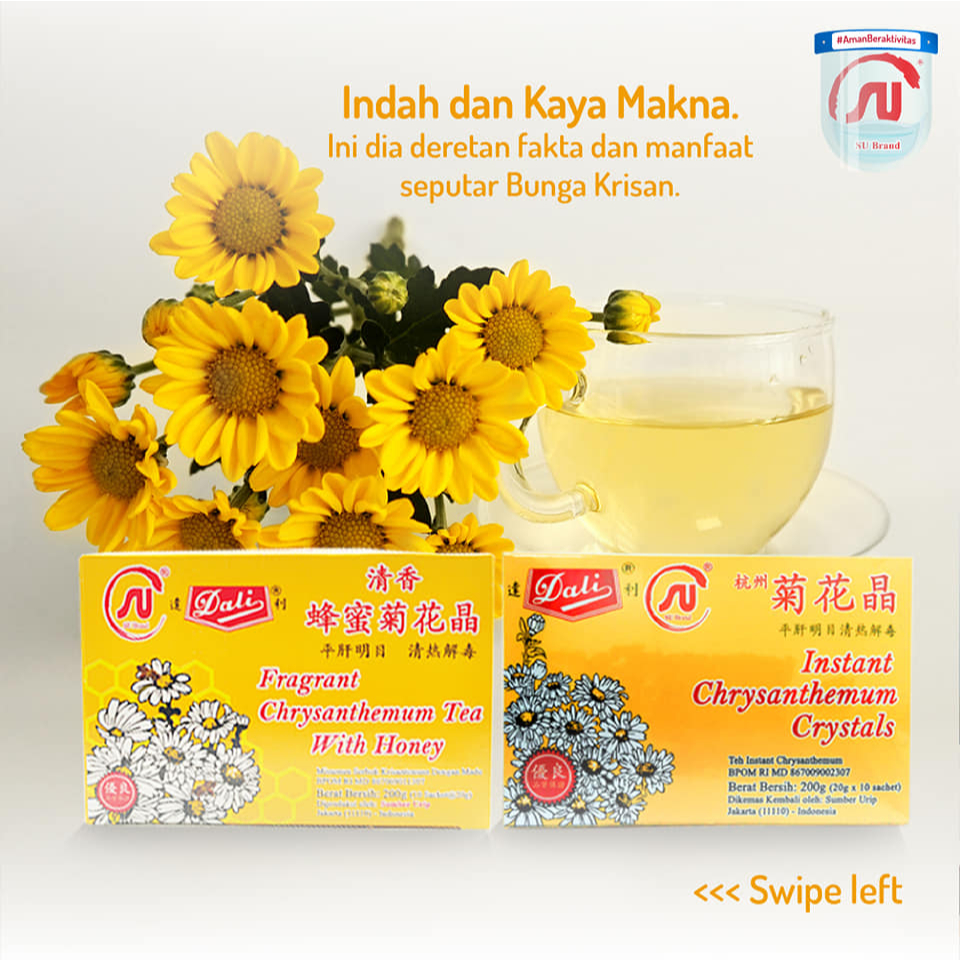 

teh krisan madu fragrant chrysanthemum tea with honey dali 200