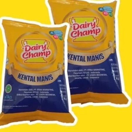 

Dairy Champ 1 kg Krimer Kental Manis HALAL