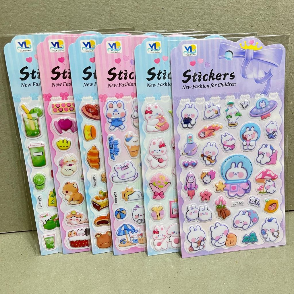 

Stiker Bahan Plastik / Stiker Anak