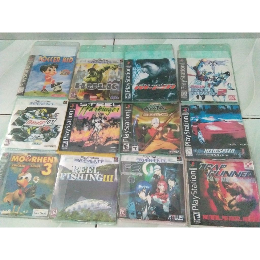 CD PLAYSTATION PS1 COPY PABRIK