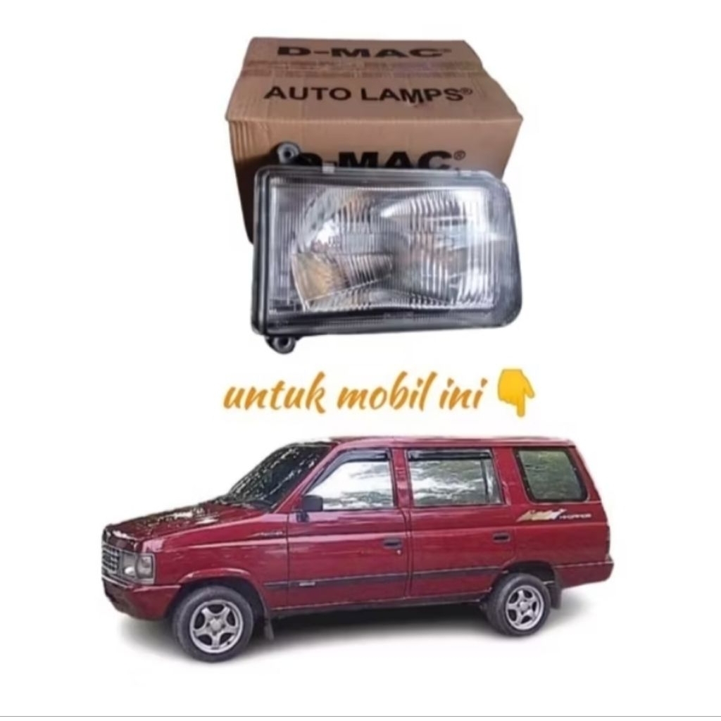 HEADLAMP LAMPU DEPAN UTAMA ISUZU PANTHER LAMA PANTHER KOTAK