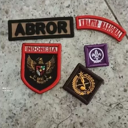 BADGE PRAMUKA KWARNAS TIMBUL