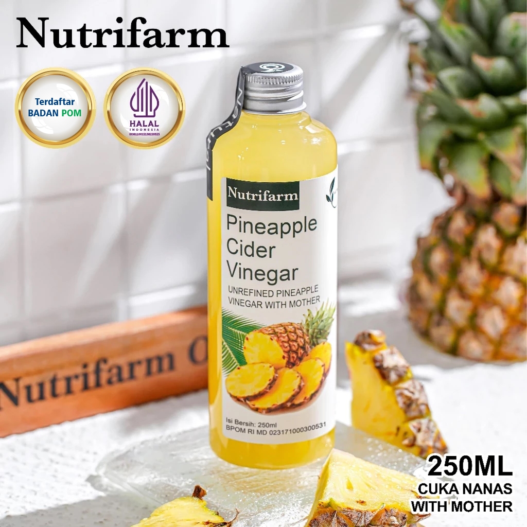

Nutrifarm Cuka Nanas 250 ml With Mother