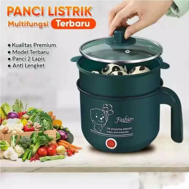 Panci Listrik Serbaguna/ Electric Multifungsi/ Panci Kukus Electric/panci listrik untuk anak kos