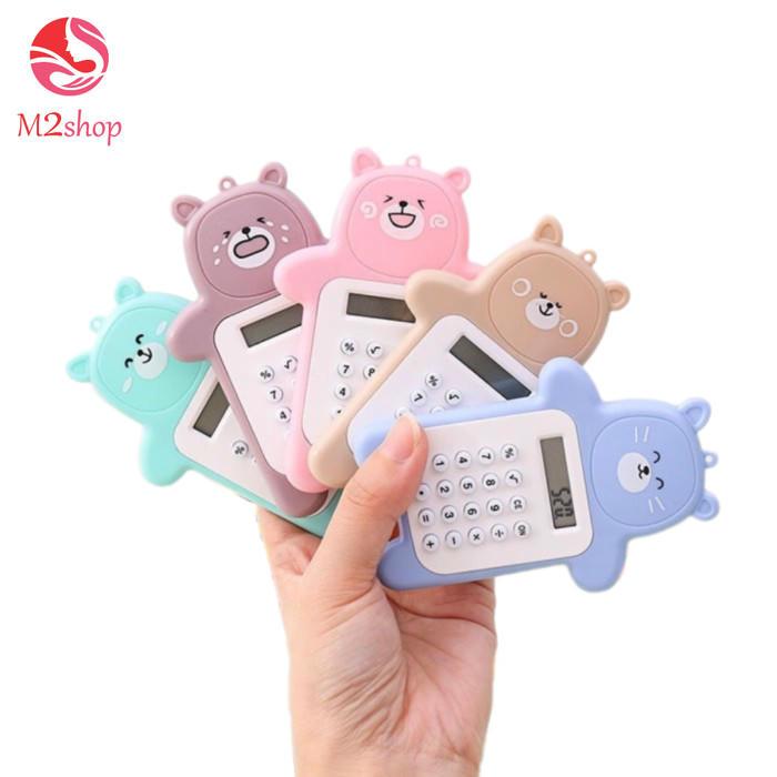 

Calculator Mini Portable Motif Bear – Kalkulator 8 Digit Lucu