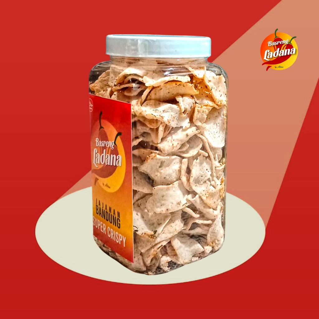 

Keripik Basreng Pedas Daun Jeruk Renyah 250gr – Snack Gurih Toples