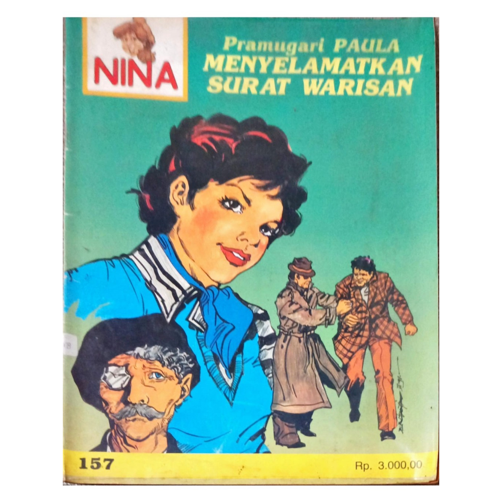 Komik Nina No 157 - Pramugari Paula Menyelamatkan Surat Warisan - Gramedia Preloved