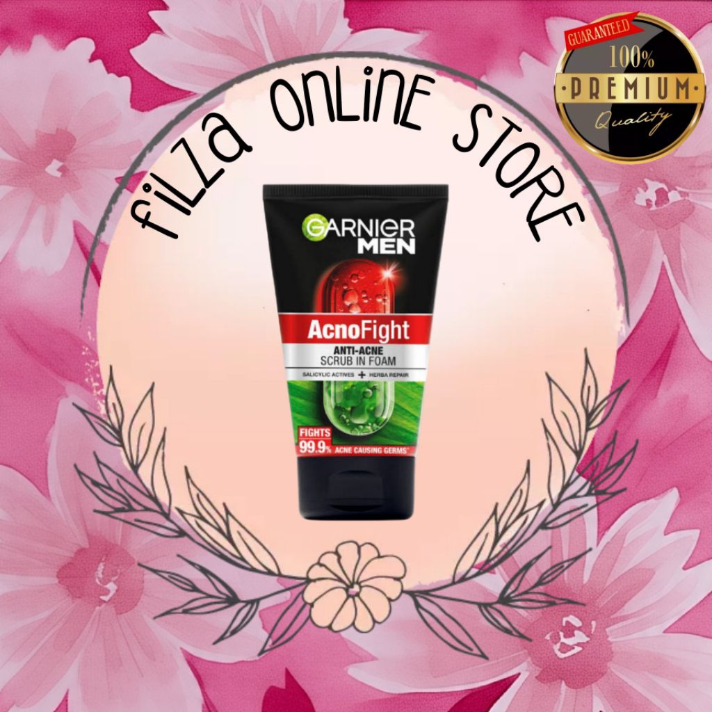 Garnier Men Acno Fight Anti Acne Facial Wash 100ml