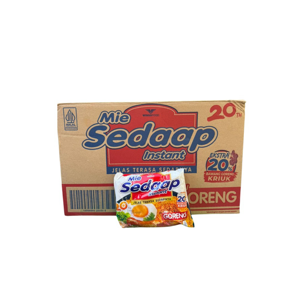 

Sedaap goreng 1 dus isi (40 pcs)