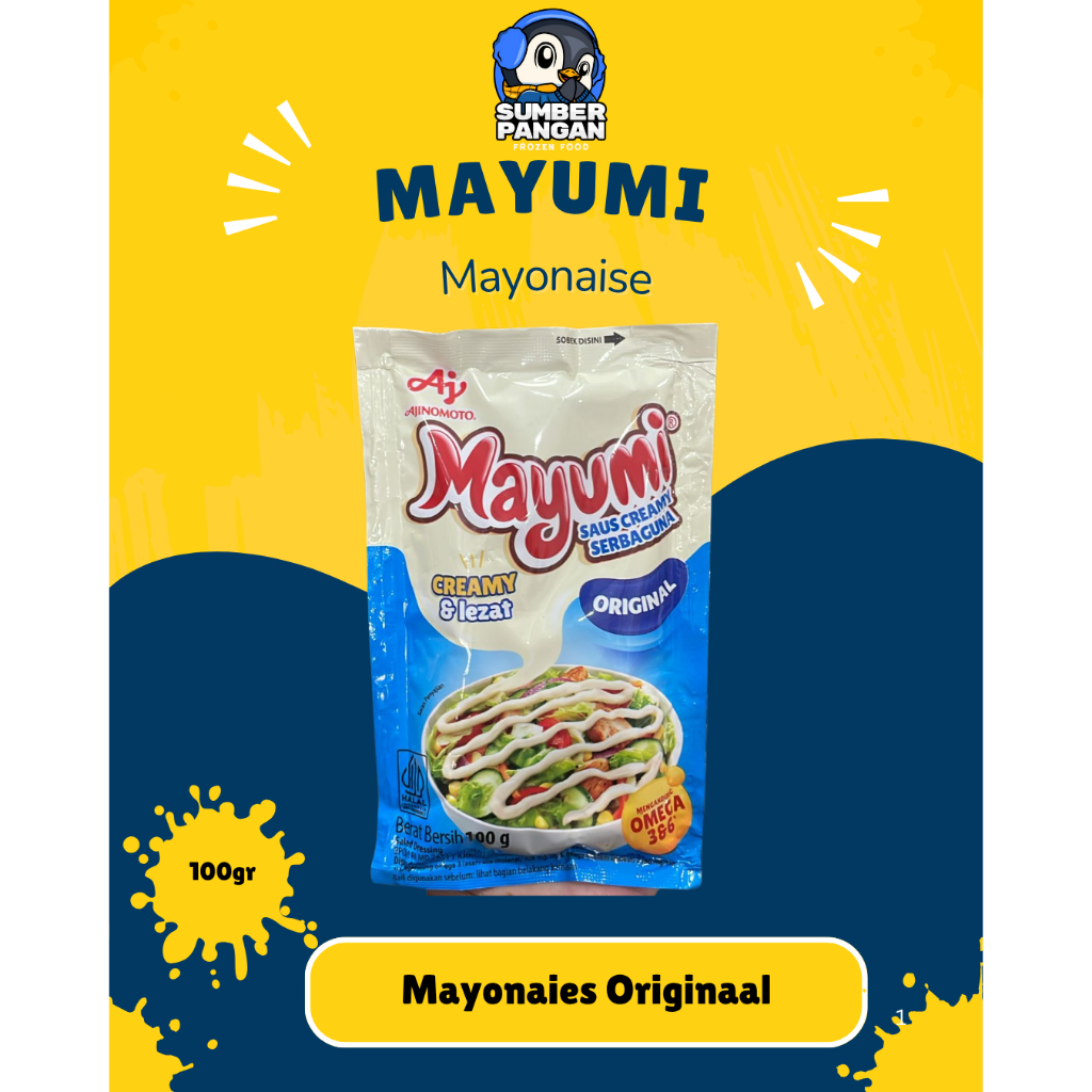 

Mayumi Mayo Ori 100gr (Sachet)