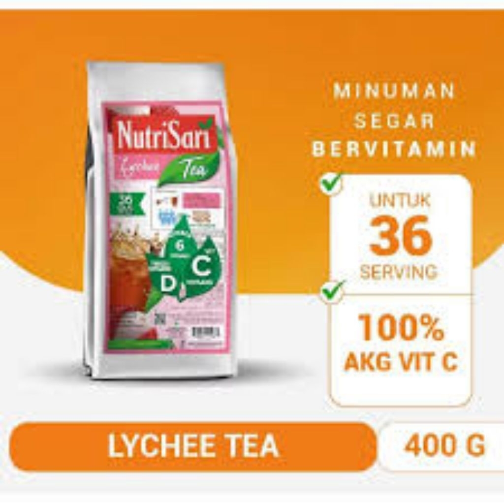 

NutriSari Lychee Tea 400g