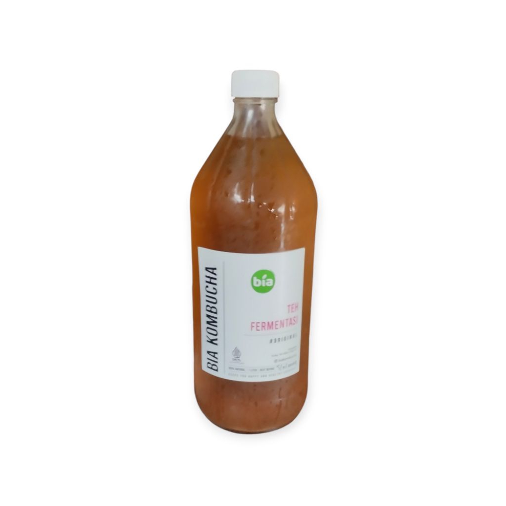 

Bia Kombucha botol kaca 1 liter all variants minuman sehat probiotik