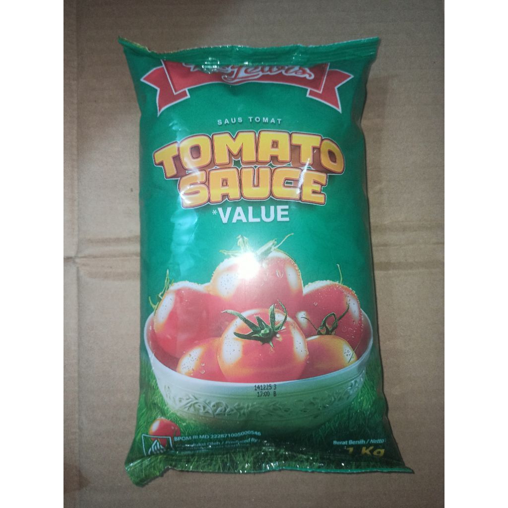 

Mc Lewis Chili Sauce / Tomato Sauce 1kg / 1 dus isi 12