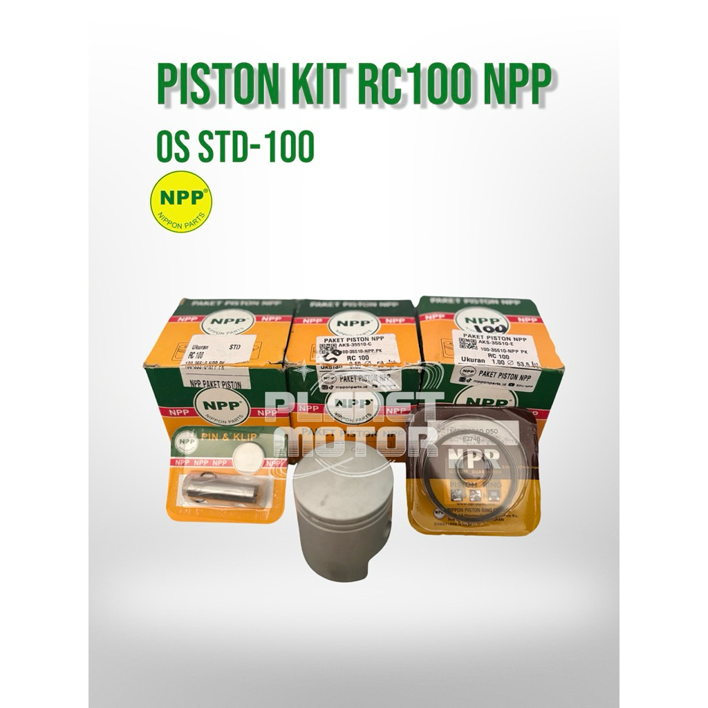 PISTON KIT SEHER KIT RC 100 BRAVO TORNADO GX NPP