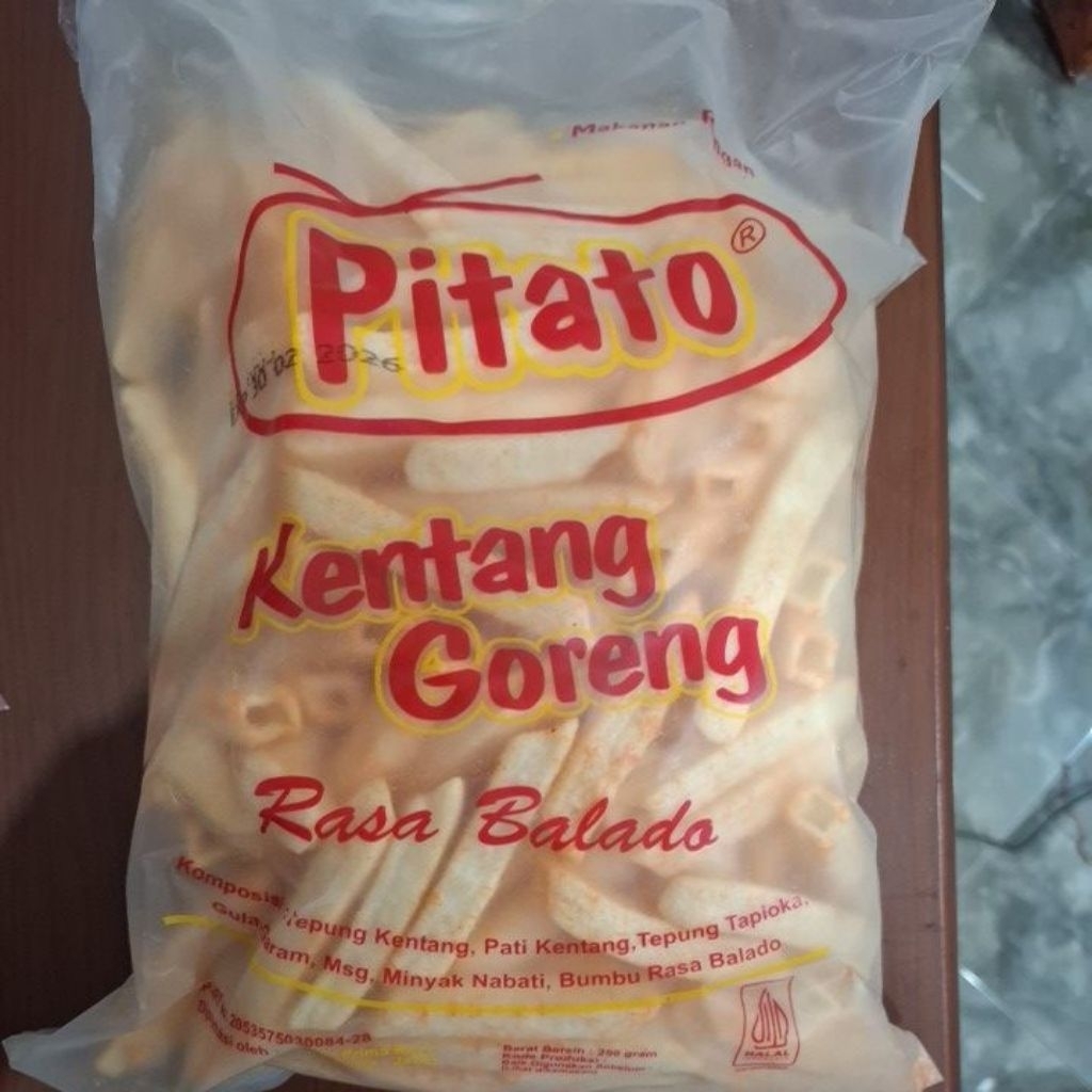 

Kentang Goreng Balado 250gr